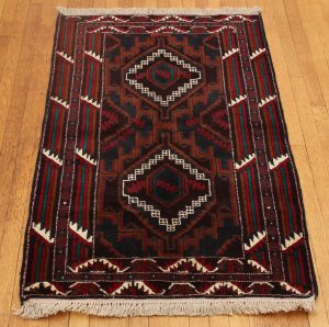 Baluch style wool carpet