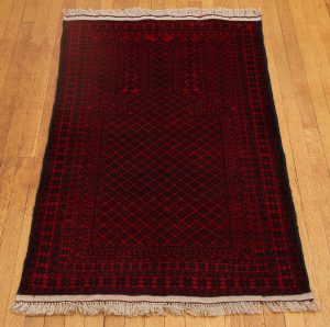 Baluch style wool carpet