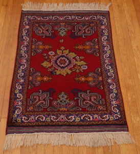 Baluch style wool carpet