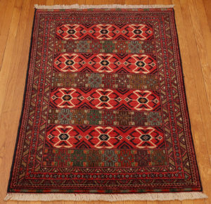 Baluch style wool carpet