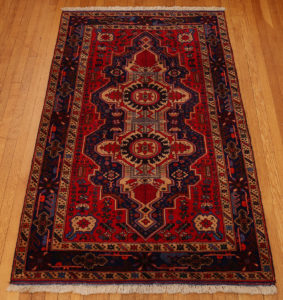 Baluch style wool carpet