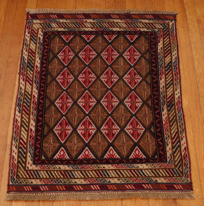 Kilim flat weave carpet