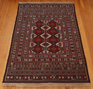 Kilim flat weave carpet