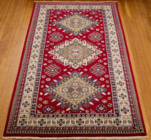Shirvan style wool carpet
