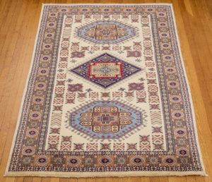 Shirvan style wool carpet