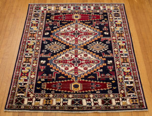 Shirvan style wool carpet
