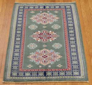 Shirvan style wool carpet