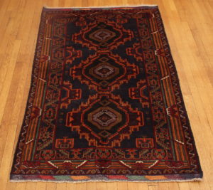 Baluch style wool carpet