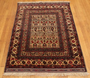 Baluch style wool carpet