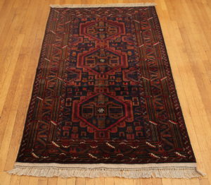 Baluch style wool carpet