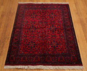 Biljik Turkomen style wool carpet