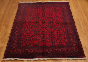 Biljik Turkomen style wool carpet